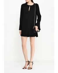 Черный комбинезон с шортами от BCBGMAXAZRIA