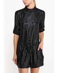 Черный комбинезон с шортами от BCBGMAXAZRIA