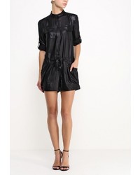 Черный комбинезон с шортами от BCBGMAXAZRIA