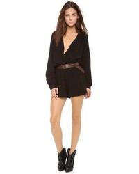 Черный комбинезон с шортами от Blue Life