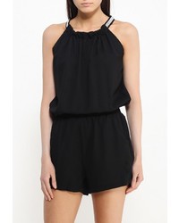 Черный комбинезон с шортами от By Swan