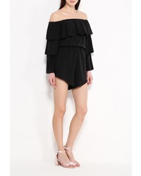 Черный комбинезон с шортами от CHIC