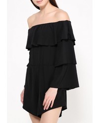 Черный комбинезон с шортами от CHIC