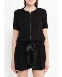 Черный комбинезон с шортами от Incity