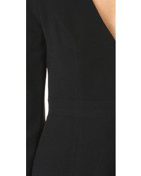 Черный комбинезон с шортами от Alexis