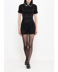 Черный комбинезон с шортами от LOST INK