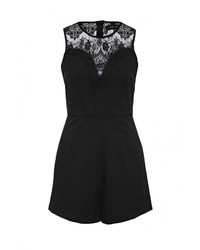 Черный комбинезон с шортами от LOST INK