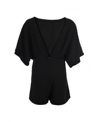 Черный комбинезон с шортами от LOST INK