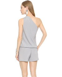 Черный комбинезон с шортами от Ramy Brook