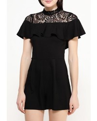 Черный комбинезон с шортами от Miss Selfridge