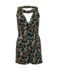 Черный комбинезон с шортами от Morgan