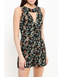 Черный комбинезон с шортами от Morgan