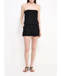 Черный комбинезон с шортами от Phax