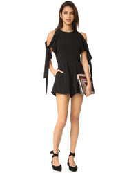 Черный комбинезон с шортами от Keepsake