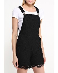 Черный комбинезон с шортами от Vero Moda