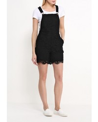 Черный комбинезон с шортами от Vero Moda