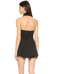 Черный комбинезон с шортами от Keepsake