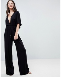 Черный комбинезон от ASOS DESIGN