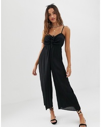 Черный комбинезон от ASOS DESIGN