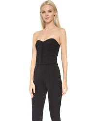 Черный комбинезон от Veronica Beard
