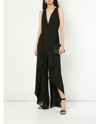 Черный комбинезон от Halston Heritage