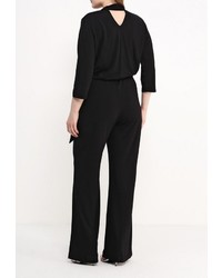 Черный комбинезон от Fiorella Rubino