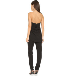 Черный комбинезон от Halston