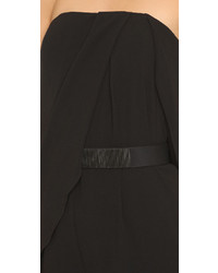 Черный комбинезон от Halston