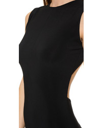 Черный комбинезон от Norma Kamali