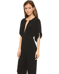 Черный комбинезон от Norma Kamali