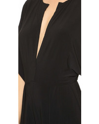 Черный комбинезон от Norma Kamali