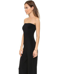 Черный комбинезон от Norma Kamali