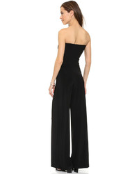 Черный комбинезон от Norma Kamali