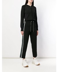 Черный комбинезон от Zoe Jordan