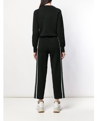 Черный комбинезон от Zoe Jordan