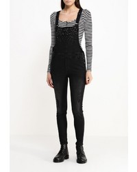 Черный комбинезон от Liu Jo Jeans