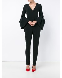 Черный комбинезон от Roksanda