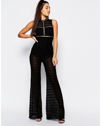 Черный комбинезон от Missguided