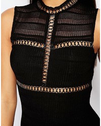 Черный комбинезон от Missguided