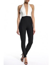 Черный комбинезон от Missguided