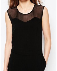 Черный комбинезон от Just Female