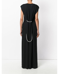 Черный комбинезон от MM6 MAISON MARGIELA