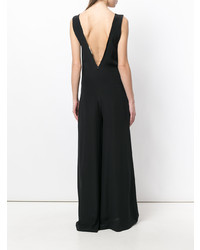 Черный комбинезон от Semicouture