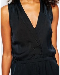 Черный комбинезон от Monki