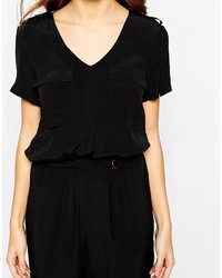 Черный комбинезон от Warehouse