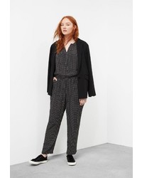 Черный комбинезон от Violeta BY MANGO