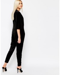 Черный комбинезон от Monki