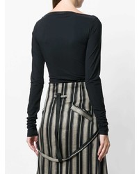 Черный короткий свитер от Lost & Found Ria Dunn