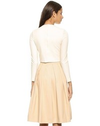 Черный короткий свитер от Blaque Label