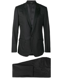 Черный костюм-тройка от Dolce & Gabbana